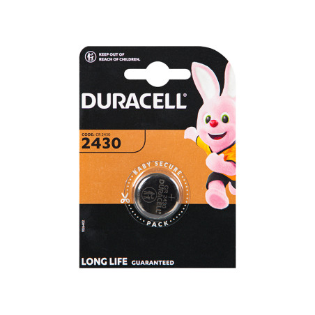 82-646 - Litiumbatteri 3v cr2430 duracell blister 1st | HandlaSmidigt.se