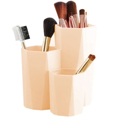 AG605J Penselbehållare för makeup - rosa