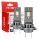 Bil LED-lampor serie x4 aviator h7/h18 6500k canbus amio-03764