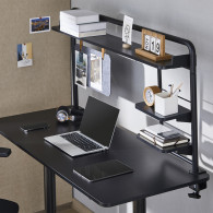 Hylla för skrivbord Ergo Office, klämma, ER-452