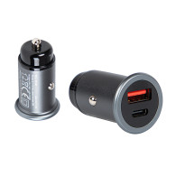75-726- Ładowarka samochodowa  2x usb-a+usb-c 30w g30c