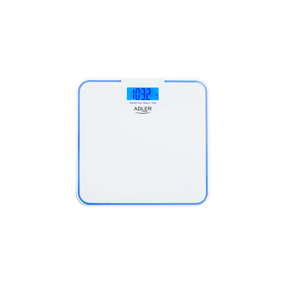 AD 8183 Waga łazienkowa - 180kg - z podświetleniem krawędzi