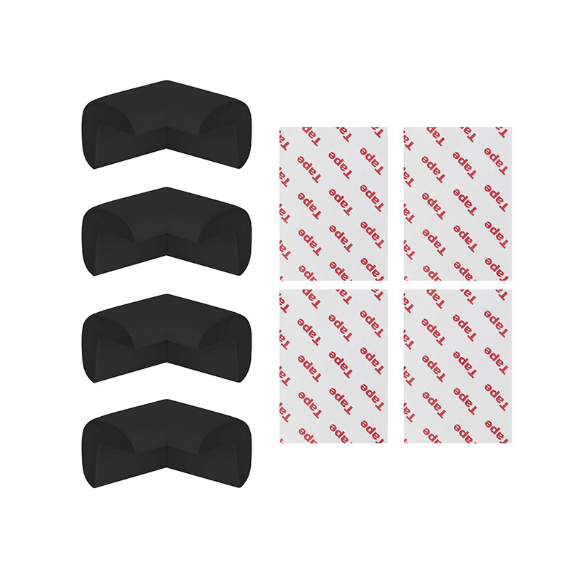 69-033 - Hörnskydd 4 st svarta