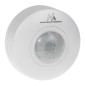 Rörelsedetektor PIR Maclean, räckvidd 6m, takmonterad, max belastning 1200W, IP20, MCE314 W