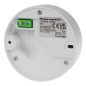 Rörelsedetektor PIR Maclean, räckvidd 6m, takmonterad, max belastning 1200W, IP20, MCE314 W