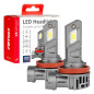 Bil LED-lampor serie x5 winger h8 h9 h11 6000k canbus amio-03947