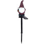 ZD119A Solcellslampa tomte 43cm