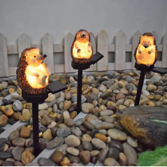 ZD50T Solcellslampa LED igelkott