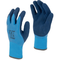 Handskar fodrade, blåa l251908p, kort, '8', ce, Lahti