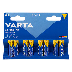 82-647 - Alkaliskt batteri aa 1.5 lr6 varta longlife power | HandlaSmidigt.se