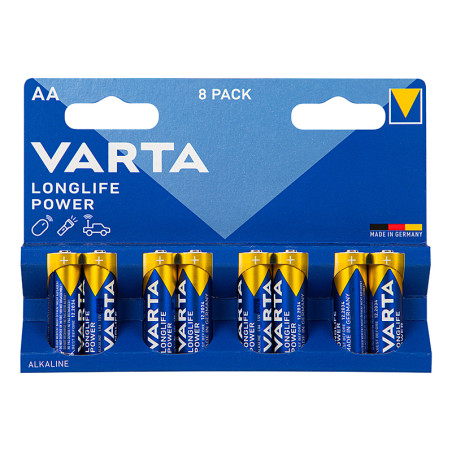 82-647 - Alkaliskt batteri aa 1.5 lr6 varta longlife power | HandlaSmidigt.se