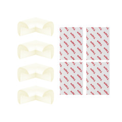 69-034 - Hörnskydd 4 st krämfärgade