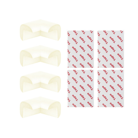 69-034 - Hörnskydd 4 st krämfärgade