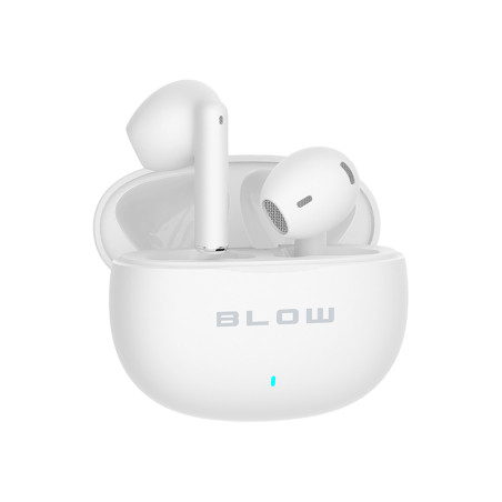 32-824- Hörlurar blå öronproppar enc vit