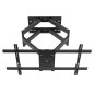 Fäste för Maclean TV, max VESA 800x400, 37-85 tum, 55 kg, lång arm 915 mm, MC-986