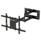 Fäste för Maclean TV, max VESA 600x400, 37-80 tum, 45 kg, lång arm 915 mm, MC-985