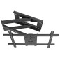 Fäste för Maclean TV, max VESA 600x400, 37-80 tum, 45 kg, lång arm 915 mm, MC-985