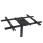 Fäste för Maclean TV, max VESA 600x400, 37-80 tum, 45 kg, lång arm 915 mm, MC-985