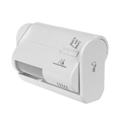 Trådlös ingångssignal Maclean, PIR-sensor, räckvidd 8m, strömförsörjning 9V DC-batteri, volym över 70dB, MCE311 W.