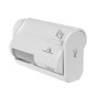 Trådlös ingångssignal Maclean, PIR-sensor, räckvidd 8m, strömförsörjning 9V DC-batteri, volym över 70dB, MCE311 W.