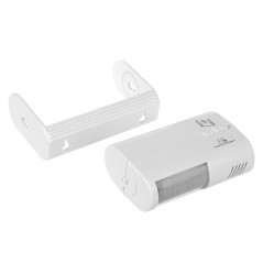 Trådlös ingångssignal Maclean, PIR-sensor, räckvidd 8m, strömförsörjning 9V DC-batteri, volym över 70dB, MCE311 W. |…