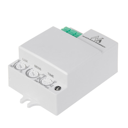 Mikrovågsrörelsesensorn Maclean, räckvidd 8m, max. belastning 1200W, IP20, 5,8 GHz, MCE316 | HandlaSmidigt.se