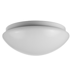 Taklampa 1xE27 med Maclean-sensor, mikrovågssensor, PMMA-skärm, maxbelastning 25W, IP20, MCE309