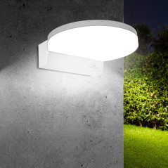 LED-lampa Maclean, vit färg, 15W, IP65, 1300lm, neutral vit färgtemperatur (4000K) MCE346 W | HandlaSmidigt.se