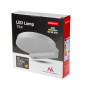 LED-lampa Maclean, vit färg, 15W, IP65, 1300lm, neutral vit färgtemperatur (4000K) MCE346 W