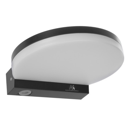 LED-lampa Maclean, grå färg, 15W, IP65, 1300lm, neutral vit färgtemperatur (4000K) MCE346 GR | HandlaSmidigt.se