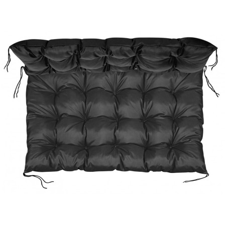 TRÄDGÅRDSKUDDE FÖR PALETTMÖBLER 120X80 CM SVART