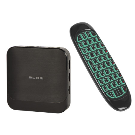 77-306- Android TV-box med Bluetooth v2.1 fjärrkontroll och smart tangentbord