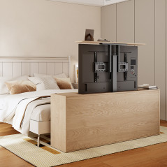 Elektriskt utdragbart fäste för Maclean TV, TUYA, 37''-80'', VESA 600x400, max 60 kg, MC-866T.