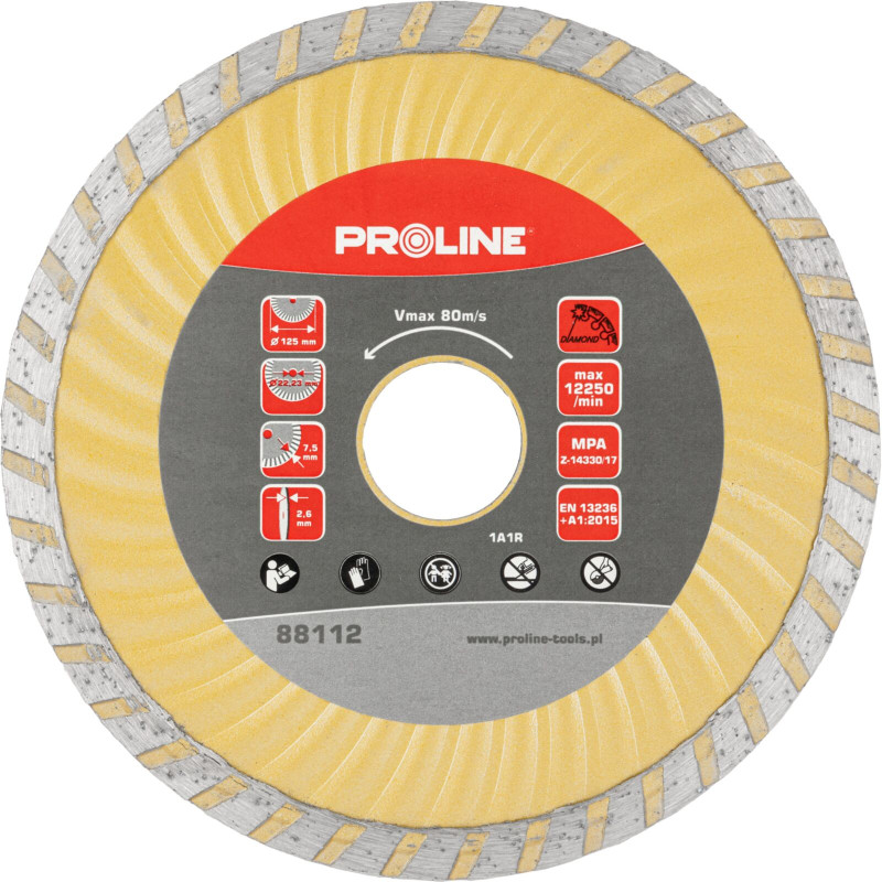 Skiva diam. super turbo (byggmaterial) 125*2.3*7.4*22.2 proline

Let me know if you need help with anything else!