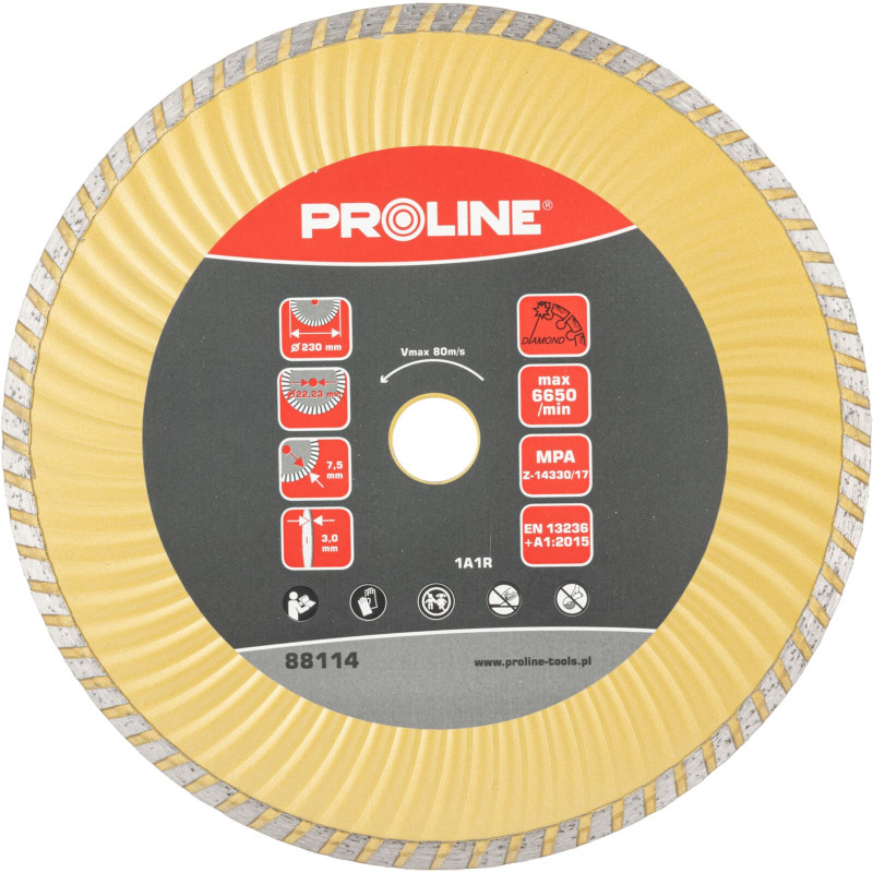 Skiva diam. super turbo (byggmaterial) 230*2.8*7.6*22.2 proline

Let me know if you need help with anything else!