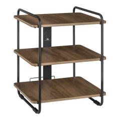 Stilig Maclean hylla med 3 hyllor, max 90 kg, 454x400x496mm, MC-978. | HandlaSmidigt.se