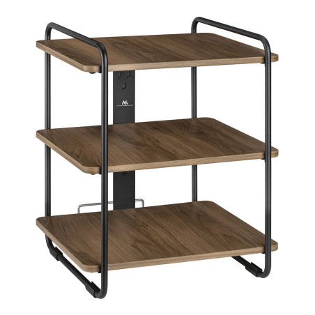 Stilig Maclean hylla med 3 hyllor, max 90 kg, 454x400x496mm, MC-978. | HandlaSmidigt.se