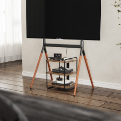 Stilig Maclean hylla med 3 hyllor, max 90 kg, 454x400x496mm, MC-978. | HandlaSmidigt.se