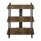 Stilig Maclean hylla med 3 hyllor, max 90 kg, 454x400x496mm, MC-978.