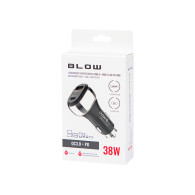 75-777- Bil laddare `g38a 2x.usb-a+usb-c 38w