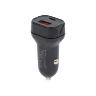 75-778- Bil laddare g 38b 2x usb-a+usb-c 38w