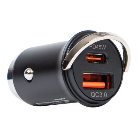 75-788- Bil laddare 2x usb-a+usb-c 45w g50d