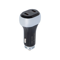75-776- Bil laddare `g50a 2x USB-C 50W