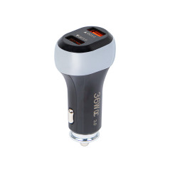 75-790- Bil laddare `g36c 2x usb-a 36w