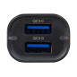 75-767- Bil laddare g 36d 2x usb x2 36w