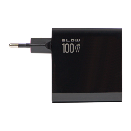 76-028- Nätadapter med 2 USB-uttag + 2 USB-C-uttag med QC+PD 100W