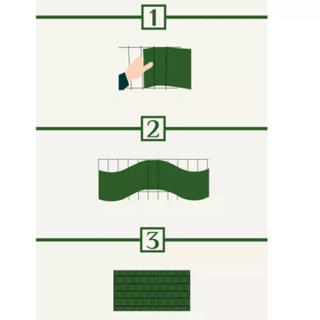 Stängselfilm 19cmx35m 450g/m2 grå 23697