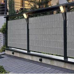 Stängselfilm 19cmx35m 450g/m2 grå 23697