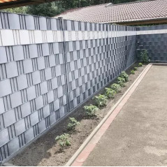 Stängselfilm 19cmx35m 450g/m2 grå 23697