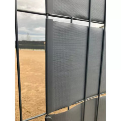 Stängselband 19cmx35m 450g/m2 antracit 23696